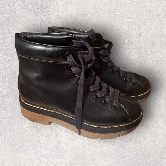 Alexander Wang Genevieve Leather Boots - Picture 2 of 5